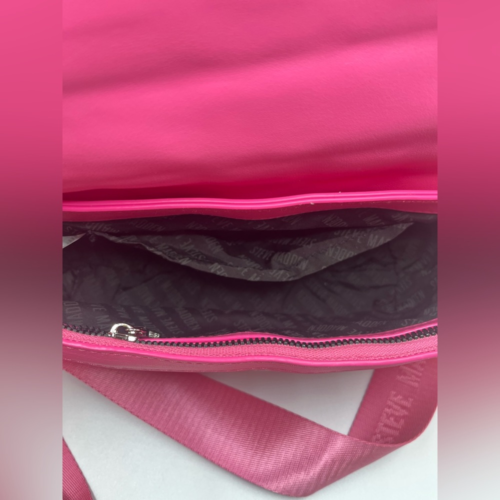NWT Steve Madden Women’s PINK BPHYRE Quilted Crossbody Bag Set OS - Picture 5 of 13